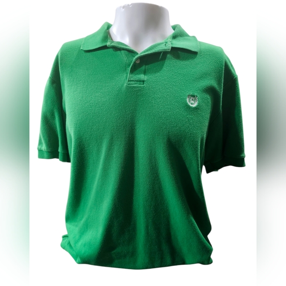Chaps Other - Chaps Vibrant Green‎ Polo Shirt Size Large